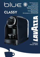 LAVAZZA Blue Classy Gebruiksaanwijzingen