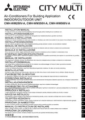 Mitsubishi Electric City Multi CMH-WM250V-A Installatiehandleiding