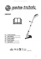 Elem Garden Technic CBE550T Instructies