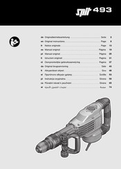 SPIT 493 Oorspronkelijke Gebruiksaanwijzing