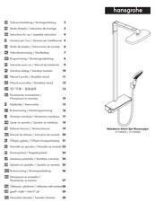 Hansgrohe Raindance Select 2jet Showerpipe 27128000 Gebruiksaanwijzing