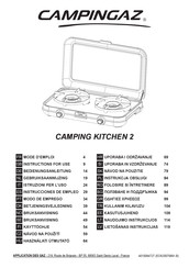 Campingaz CAMPING KITCHEN 2 Gebruiksaanwijzing