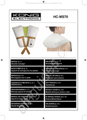 König Electronic HC-MS70 Gebruiksaanwijzing