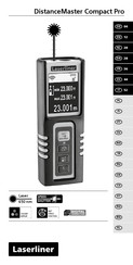 LaserLiner DistanceMaster Compact Pro Handleiding