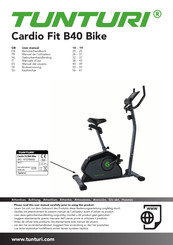 Tunturi Cardio Fit B40 Gebruikershandleiding