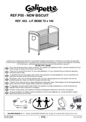 Gautier Galipette NEW BISCUIT P55-602 Montage-Instructies