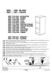 Gautier GABIN P21-300 Montage-Instructie