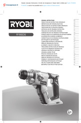 Ryobi R18SDS-0 Vertaling Van De Originele Handleiding