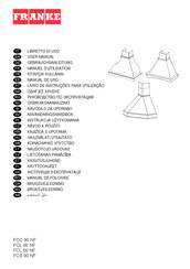 Franke FCS 90 NF Gebruiksaanwijzing