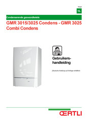 OERTLI GMR 3015 Condens Gebruikershandleiding