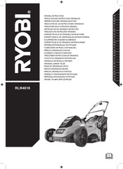 Ryobi RLM4018 Vertaling Van De Originele Handleiding