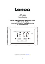 LENCO CR-334 Handleiding