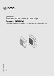 Bosch CS3400iAWS 4 ORS Installatiehandleiding