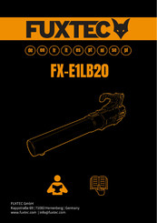 FUXTEC FX-E1LB20 Handleiding