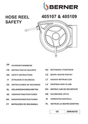 Berner 405107 Handleiding En Veiligheidsvoorschriften