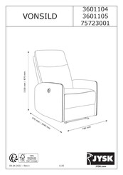 Jysk VONSILD 3601104 Handleiding