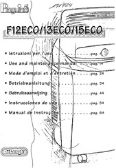 DeLonghi Pinguino F15 ECO Gebruiksaanwijzing