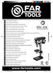 Far Tools DPC 25E Vertaling Van De Originele Handleiding