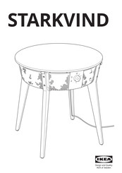 IKEA STARKVIND Handleiding