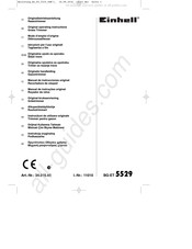 EINHELL 34.015.40 Originele Handleiding