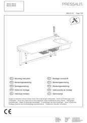 Pressalit R8732 Montagevoorschrift