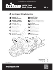 Triton TPL 180 Bedieningshandleiding
