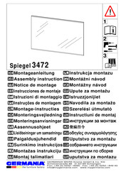 Germania Spiegel 3472 Montage-Instructies