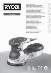 Ryobi ROS300 Instructies