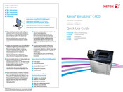 Xerox VersaLink C400 Beknopte Gebruikshandleiding