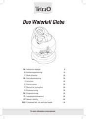 Tetra Duo Waterfall Globe Gebruiksaanwijzing