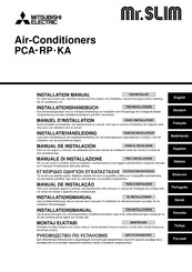 Mitsubishi Electric PCA-RP125 KA Installatiehandleiding