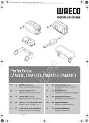Waeco PerfectView CAM33C3 Montagehandleiding En Gebruiksaanwijzing
