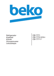 Beko CBI 7771 Gebruiksaanwijzing