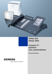 Siemens HiPath 500 Gebruiksaanwijzing