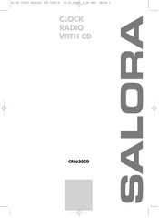 Salora CRL630CD Handleiding