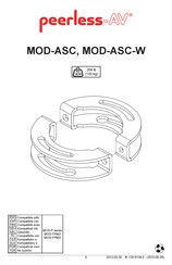 peerless-AV MOD-ASC-W Handleiding