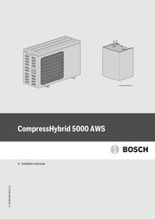 Bosch CompressHybrid 5000 AWS Installatie-Instructie