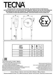 TECNA 9323AX Gebruiksaanwijzing