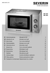 SEVERIN MW 7869 Gebruiksaanwijzing