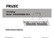 FRIZEC DRESDEN886-ZKH Gebruiksaanwijzing