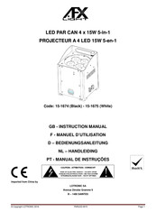 afx light 15-1675 Handleiding