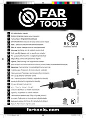 Far Tools RS 800 Instructies