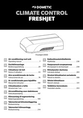 Dometic FreshJet3000 Gebruiksaanwijzing