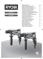 Ryobi RPD680 Instructies