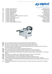 Alpina SF-4008 Gebruiksaanwijzing