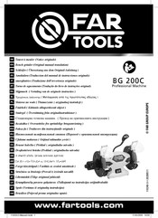 Far Tools BG 200C Vertaling Van De Originele Handleiding