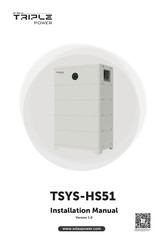 SolaX Power TRIPLE POWER TSYS-HS51 Installatiehandleiding