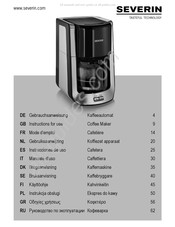 SEVERIN KA 4462 Gebruiksaanwijzing