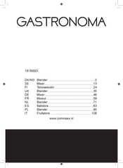 Gastronoma 18180001 Handleiding