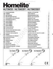 Homelite HLT26CD Gebruikershandleiding